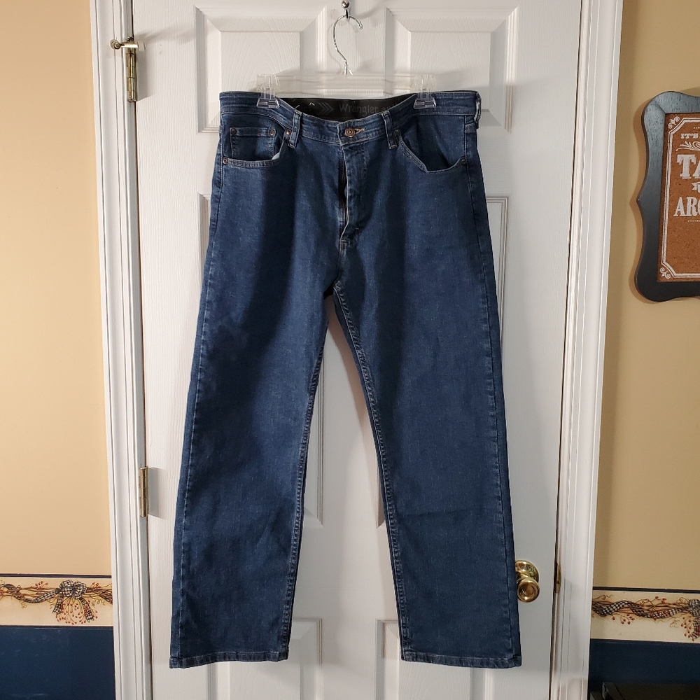 Wrangler Rugged Wear Relaxed Straight Jeans 34x29